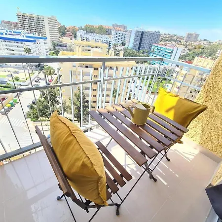 Encantador Estudio Con Terraza - Los Maites Benalmádena Buitenkant foto